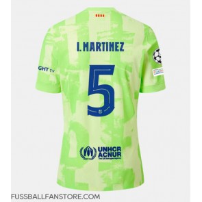 Barcelona Inigo Martinez #5 Replik 3rd trikot 2024-25 Kurzarm